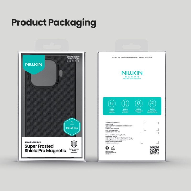 Case Xiaomi 15t Pro Puhelinkuoret Magsafe Frosted Shield Pro Nillkin