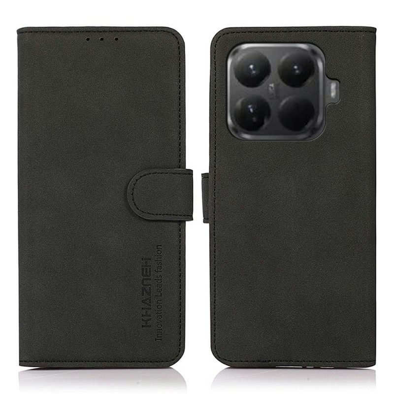 Kotelot Xiaomi 15t Pro Khazneh-mokkanahkajäljitelmä Suojakuori