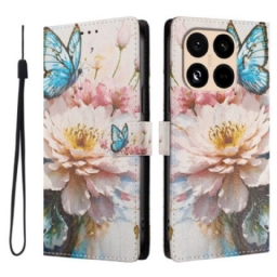 Kotelot Xiaomi 15t Pro Kukka Ja Perhonen