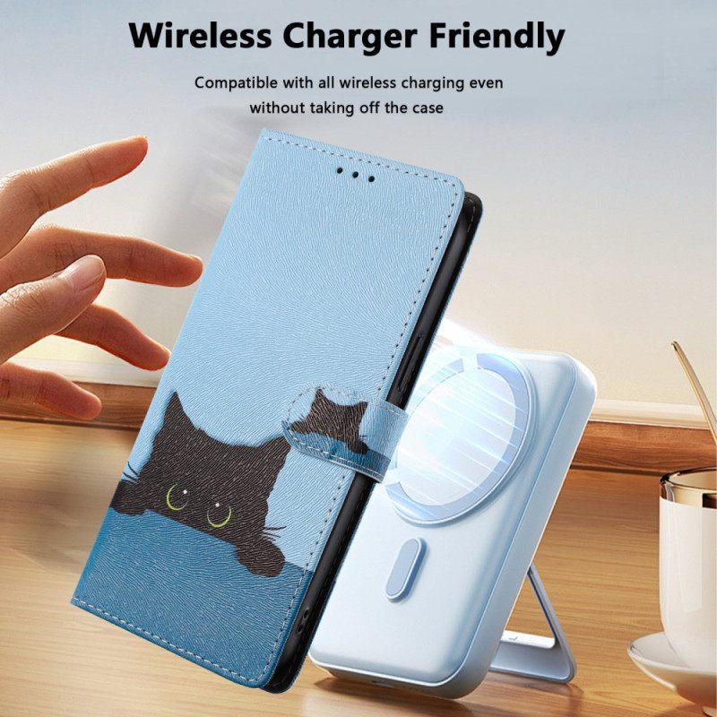 Kotelot Xiaomi 15t Pro Musta Kissa Suojakuori