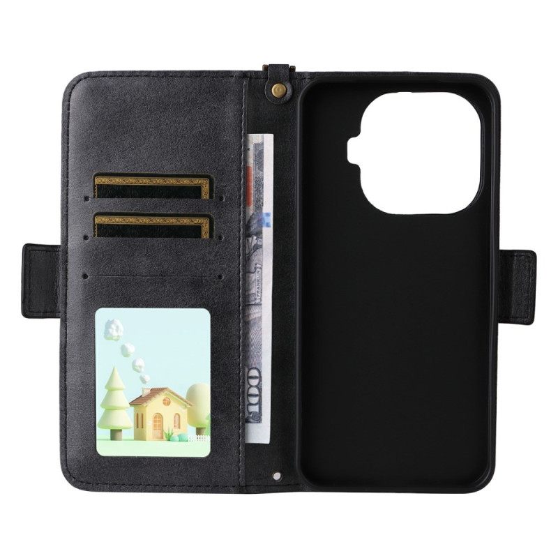 Kotelot Xiaomi 15t Pro Puhelinkuoret Olkahihnalompakko