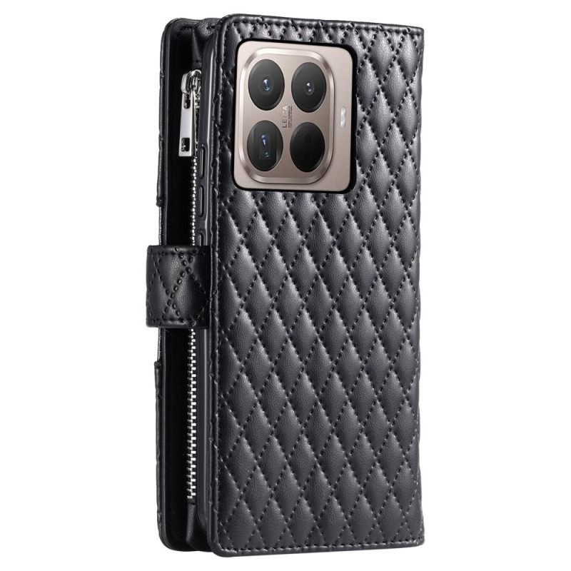 Kotelot Xiaomi 15t Pro Puhelinkuoret Tikattu Vetoketjutaskulla