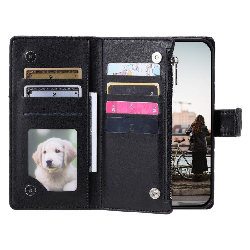 Kotelot Xiaomi 15t Pro Puhelinkuoret Tikattu Vetoketjutaskulla