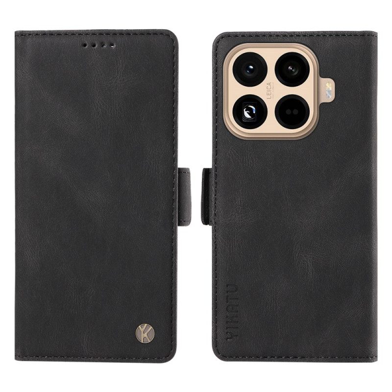 Kotelot Xiaomi 15t Pro Puhelinkuoret Yikatu Nahkaefekti