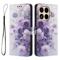 Kotelot Xiaomi 15t Pro Violetit Ruusut