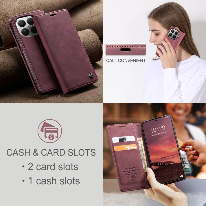 Nahkakotelo Xiaomi 15t Pro Caseme
