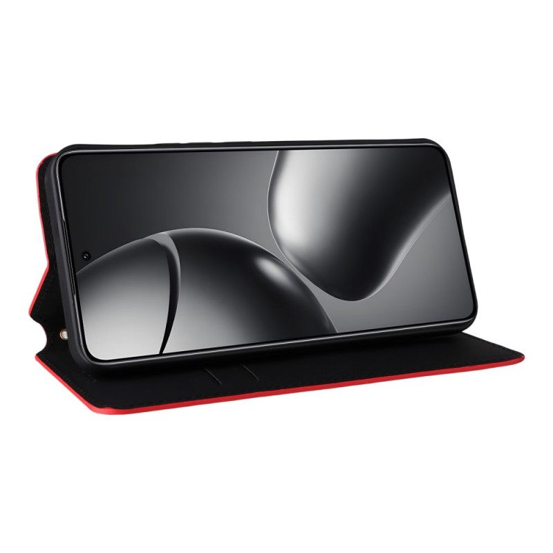 Nahkakotelo Xiaomi 15t Pro Kimalteleva