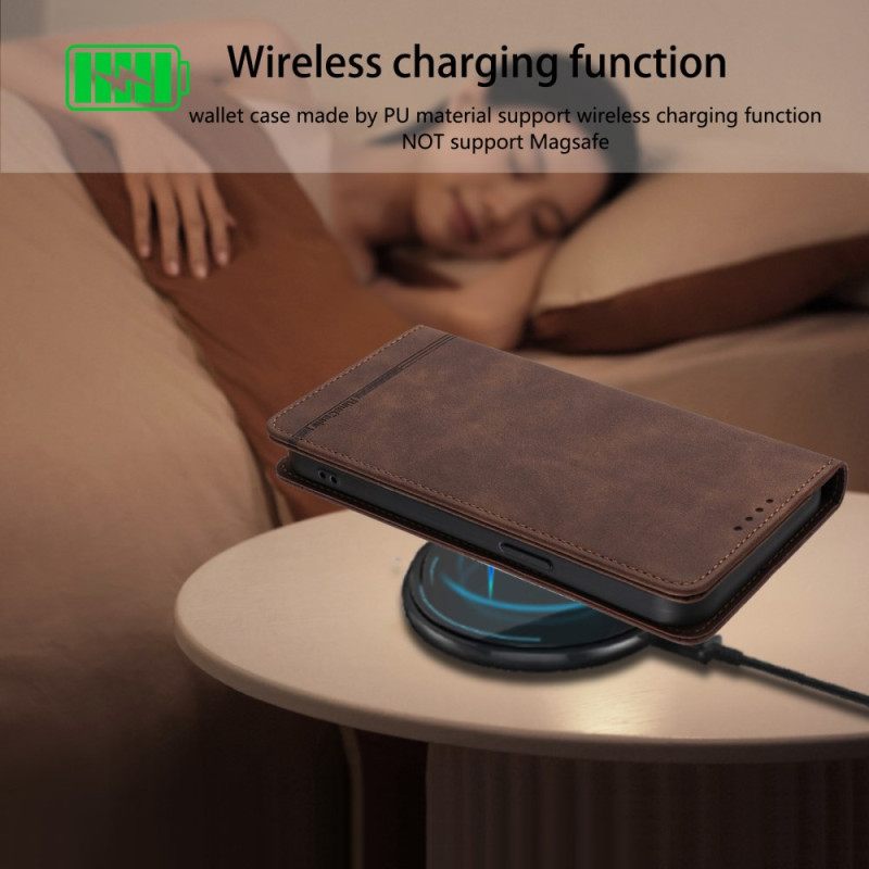 Nahkakotelo Xiaomi 15t Pro Rfid-suojattu