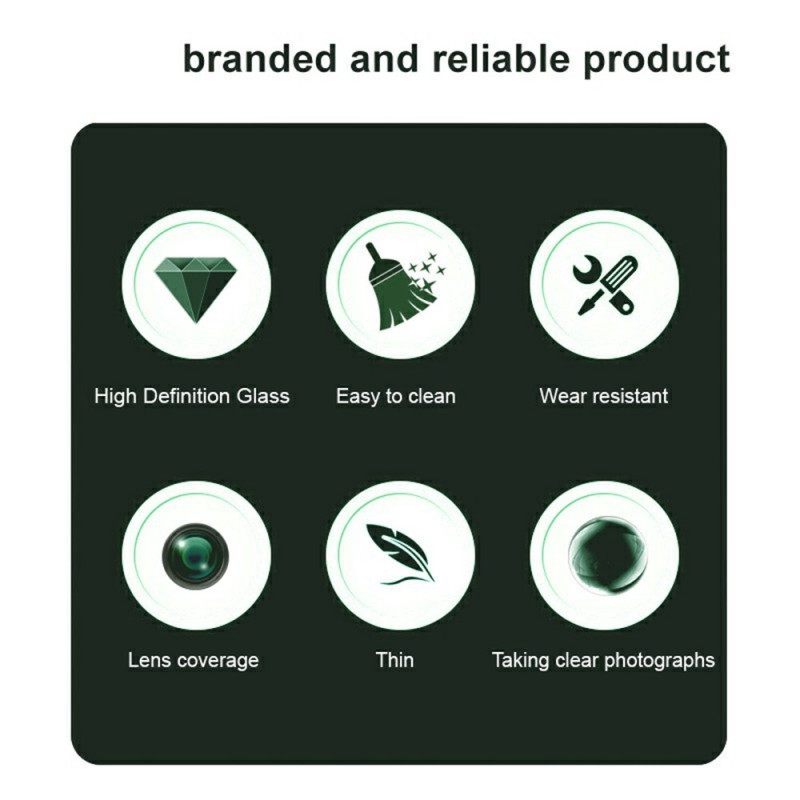 Karkaistusta Lasista Valmistettu Linssinsuoja Oppo Find X8 Prolle (musta Versio)