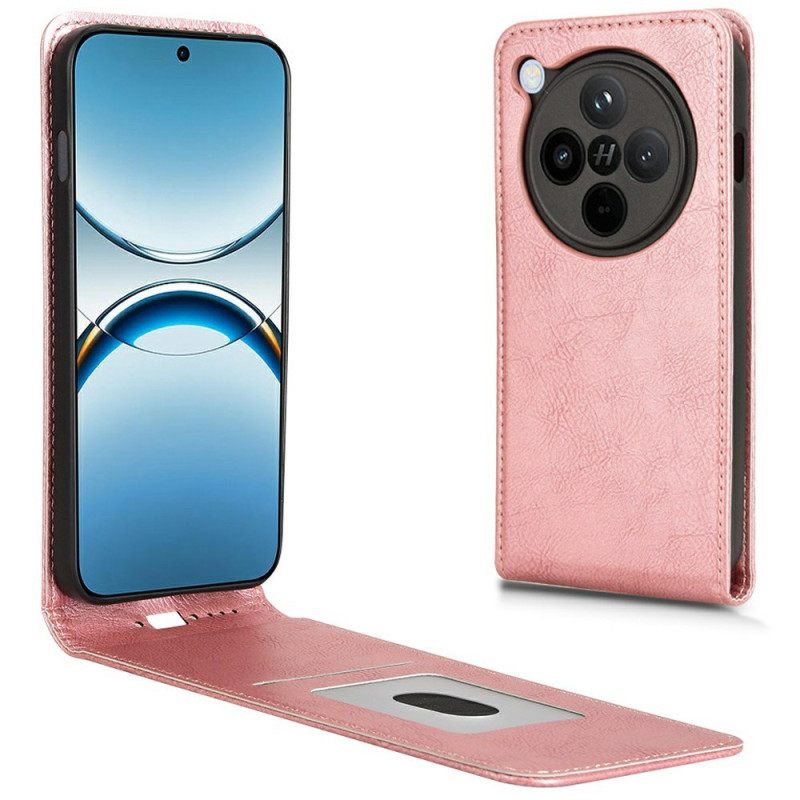 Kotelot Oppo Find X8 Pro Pystysuuntainen Käännettävä Keinonahka