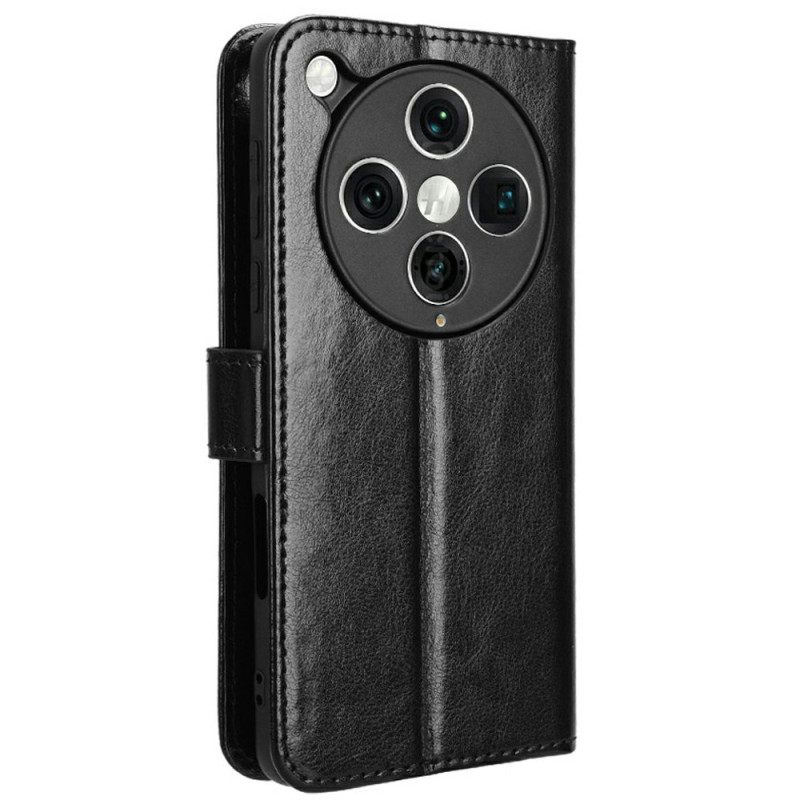 Kotelot Oppo Find X8 Pro Räikeä Keinonahka