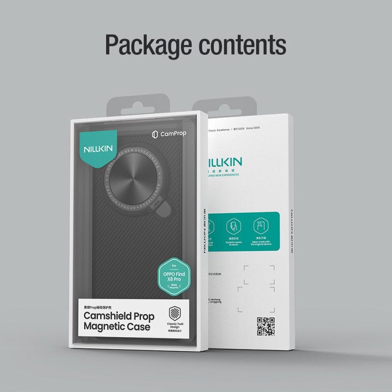 Kuori Oppo Find X8 Pro Camshield-magneettinen Potkuri
