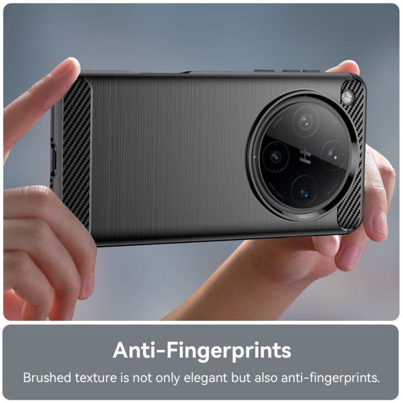 Kuori Oppo Find X8 Pro Harjattu Hiilikuitu