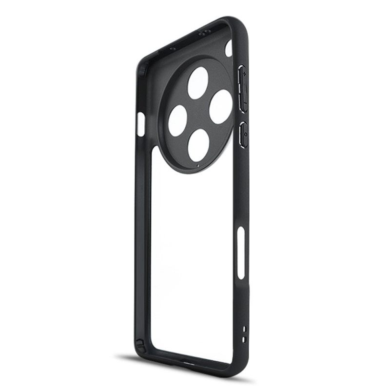 Kuori Oppo Find X8 Pro Kirkas Silikonireunoilla