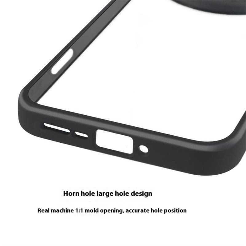 Kuori Oppo Find X8 Pro Kirkas Silikonireunoilla