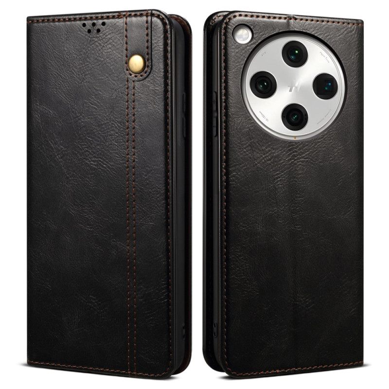 Nahkakotelo Oppo Find X8 Pro Vahattu Keinonahka