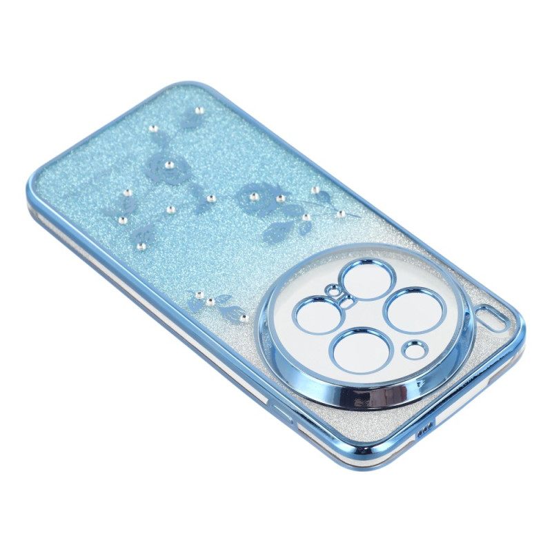 Kuori Vivo X300 Pro Kukka- Ja Strassikuviointi