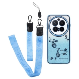 Kuori Vivo X300 Pro Kukka- Ja Strassiremmit