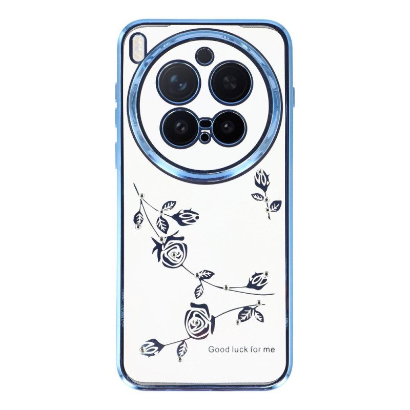 Kuori Vivo X300 Pro Strassilla Ja Ikuisilla Kukilla