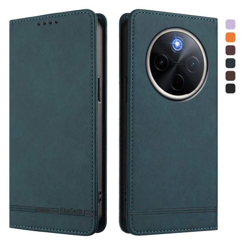 Nahkakotelo Vivo X300 Pro Rfid Suojaus