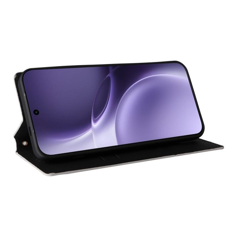 Nahkakotelo Vivo X300 Pro Timanttikuvio Suojakuori