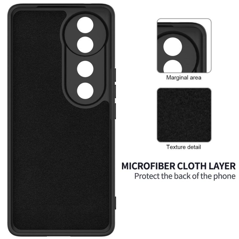 Kuori Vivo V40 5g Nestemäisestä Silikonista Valmistettu Ranneke Suojakuori