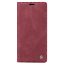 Nahkakotelo Vivo V40 5g Silkkinen Kosketus Yikatu