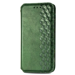 Nahkakotelo Vivo V40 5g Timanttikuvioinen Mokkanahkakuvio