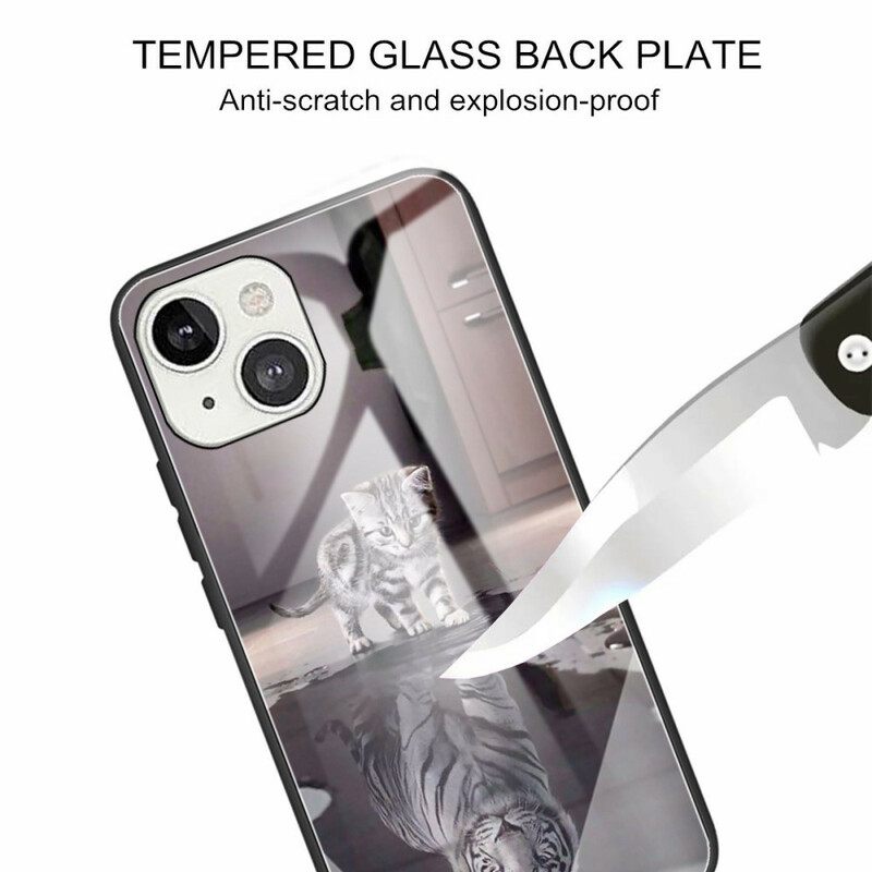 Case iPhone 13 Kitten Dream Karkaistu Lasi
