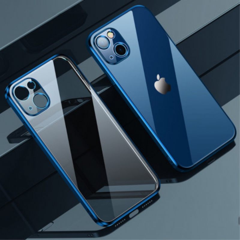 Case iPhone 13 Transparent Edges Style Metal Sulada