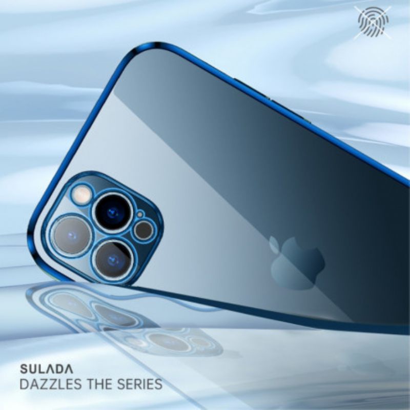 Case iPhone 13 Transparent Edges Style Metal Sulada