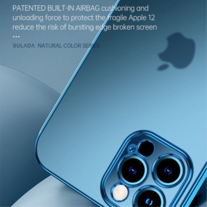 Case iPhone 13 Transparent Edges Style Metal Sulada