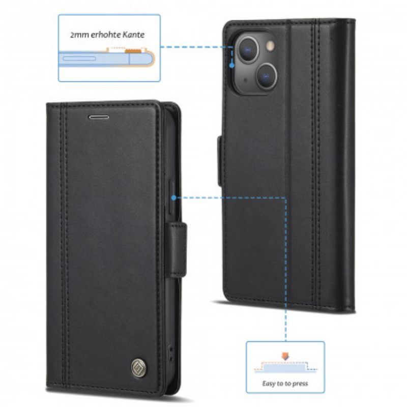 Flip Case iPhone 13 Double Clasp Lc.imeeke