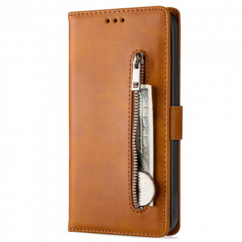 Flip Case iPhone 13 Kukkaro Kaulanauhalla