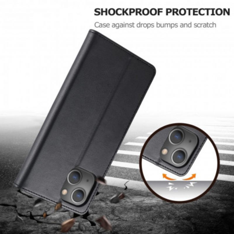 Flip Case iPhone 13 Lc.imeeke Nahkaefekti