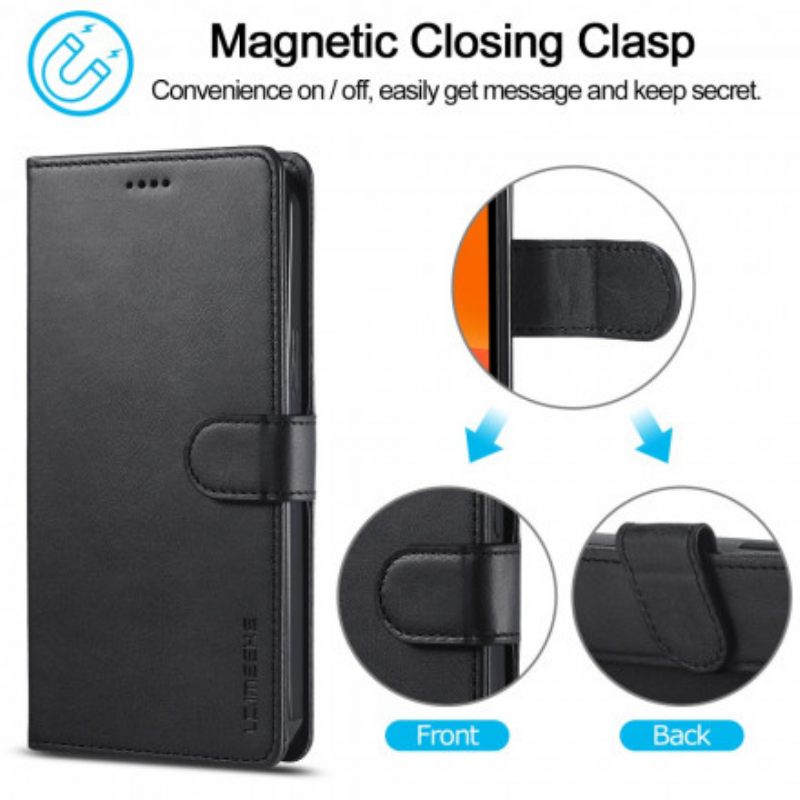 Flip Case iPhone 13 Lc.imeeke Nahkaefekti