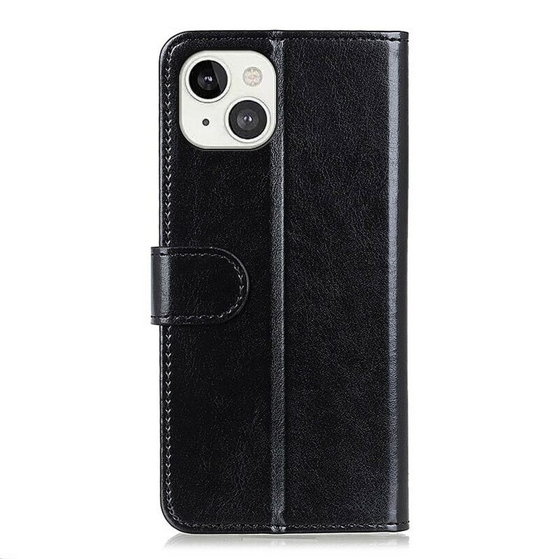 Kotelot iPhone 13 Faux Leather Finesse