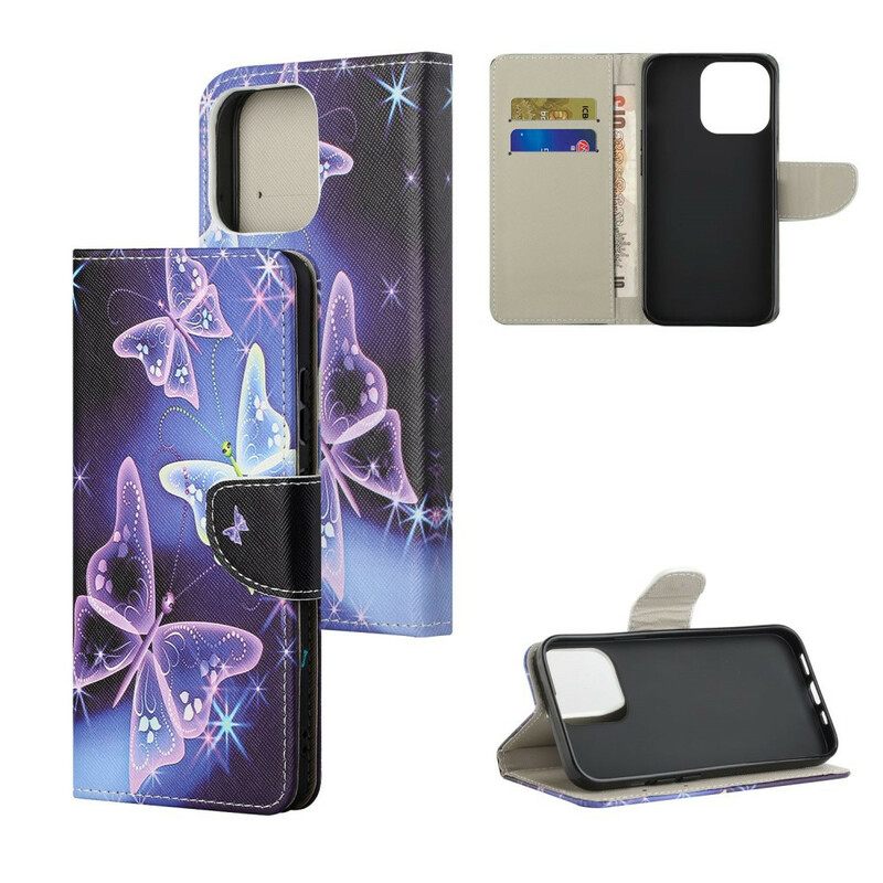 Kotelot iPhone 13 Modernit Perhoset