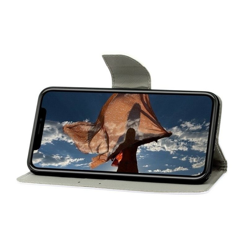 Kotelot iPhone 13 Suojaketju Kuori Brainy Fox Hihnassa