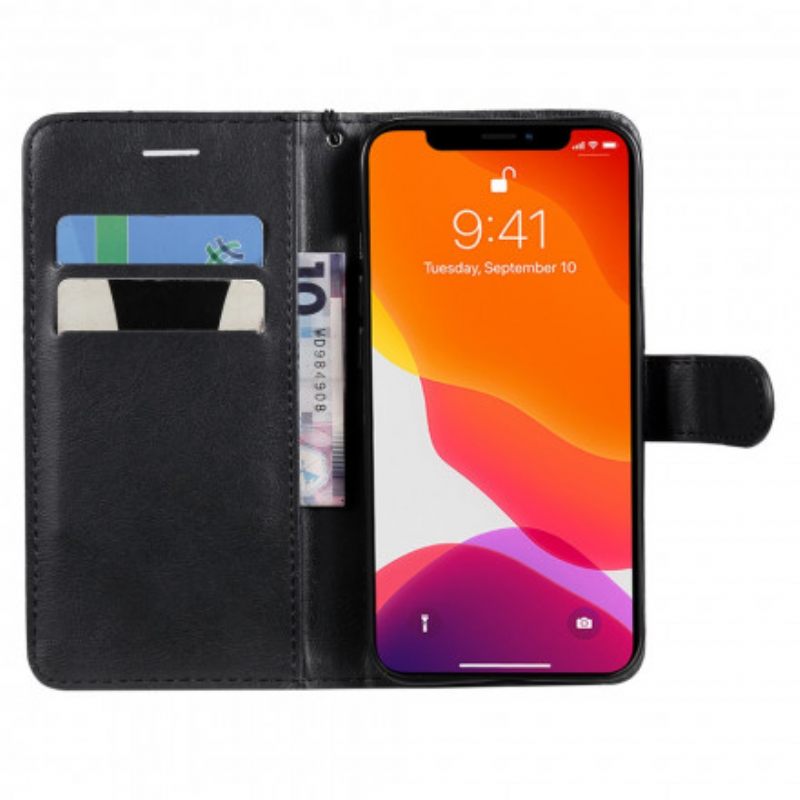 Kotelot iPhone 13 Suojaketju Kuori Nahkainen Efektihihna