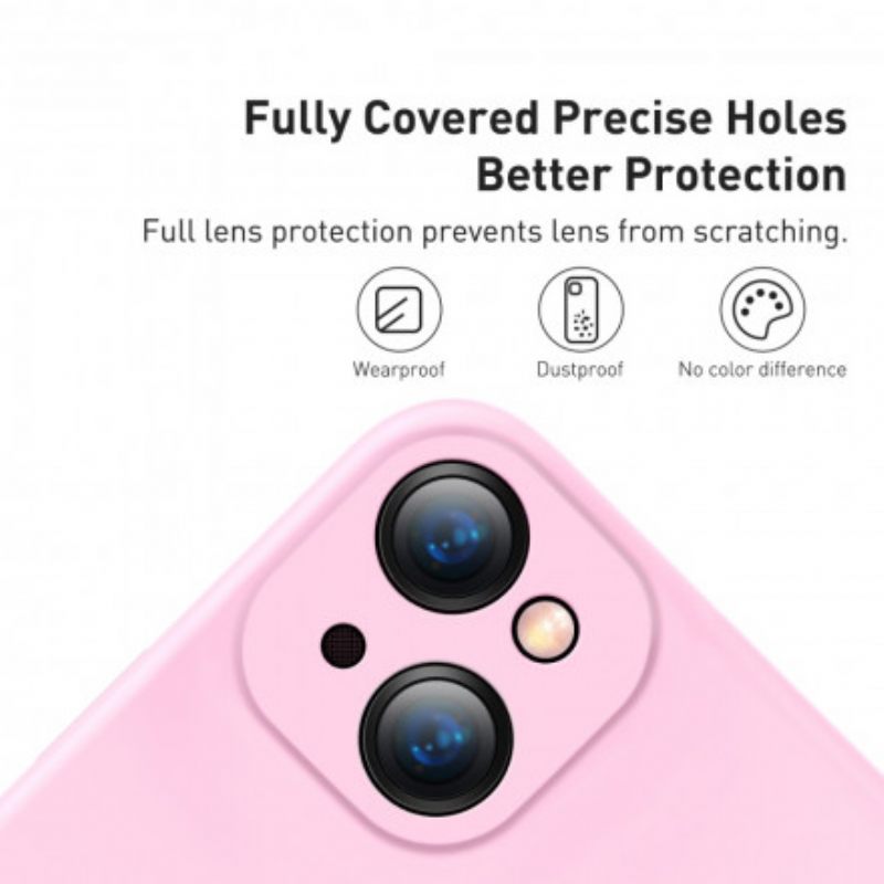 Kuori iPhone 13 Baseus Nestemäinen Silikoni