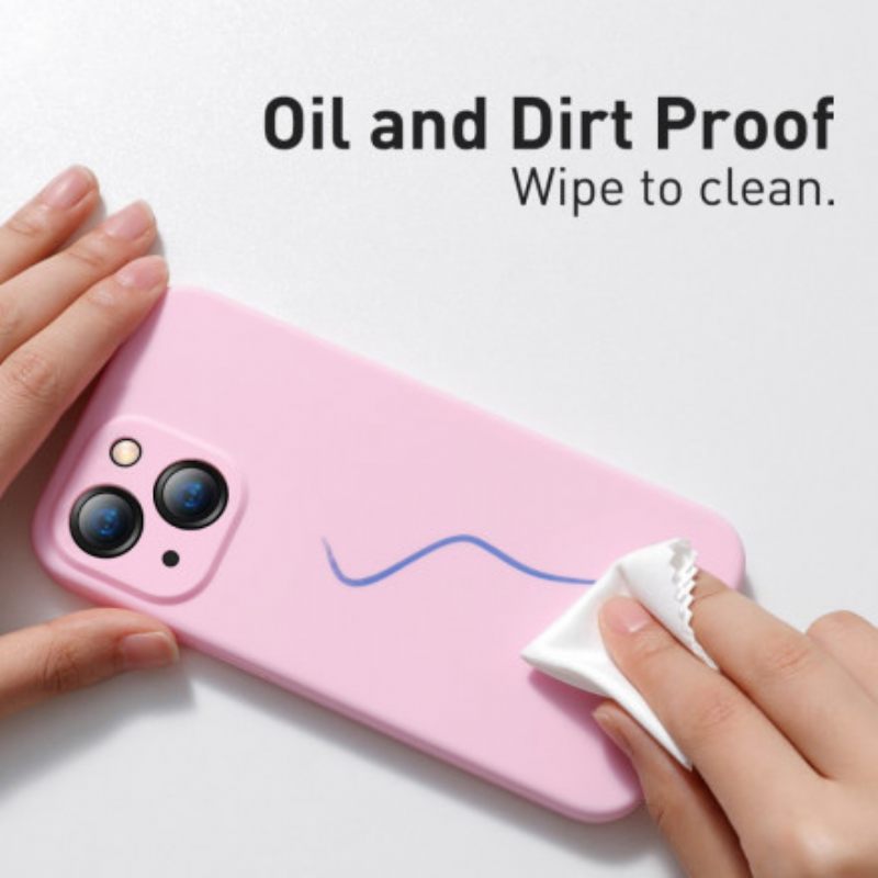 Kuori iPhone 13 Baseus Nestemäinen Silikoni