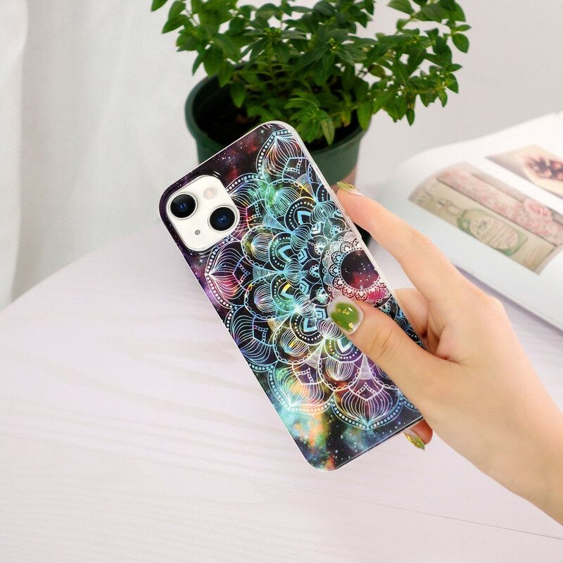 Kuori iPhone 13 Fluorescent Floral Sarja