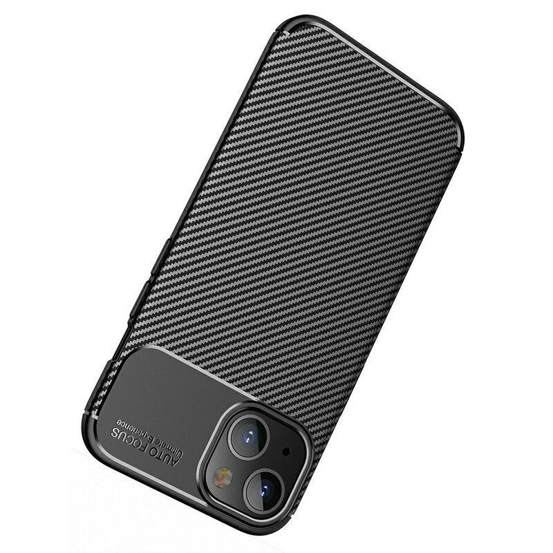 Kuori iPhone 13 Joustava Hiilikuiturakenne