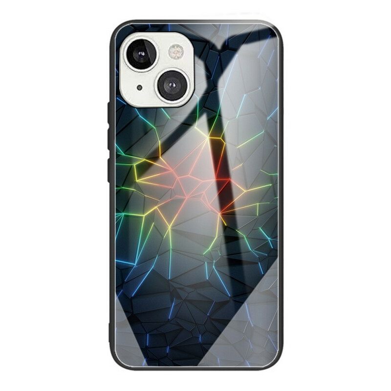 Kuori iPhone 13 Karkaistu Lasigeometria