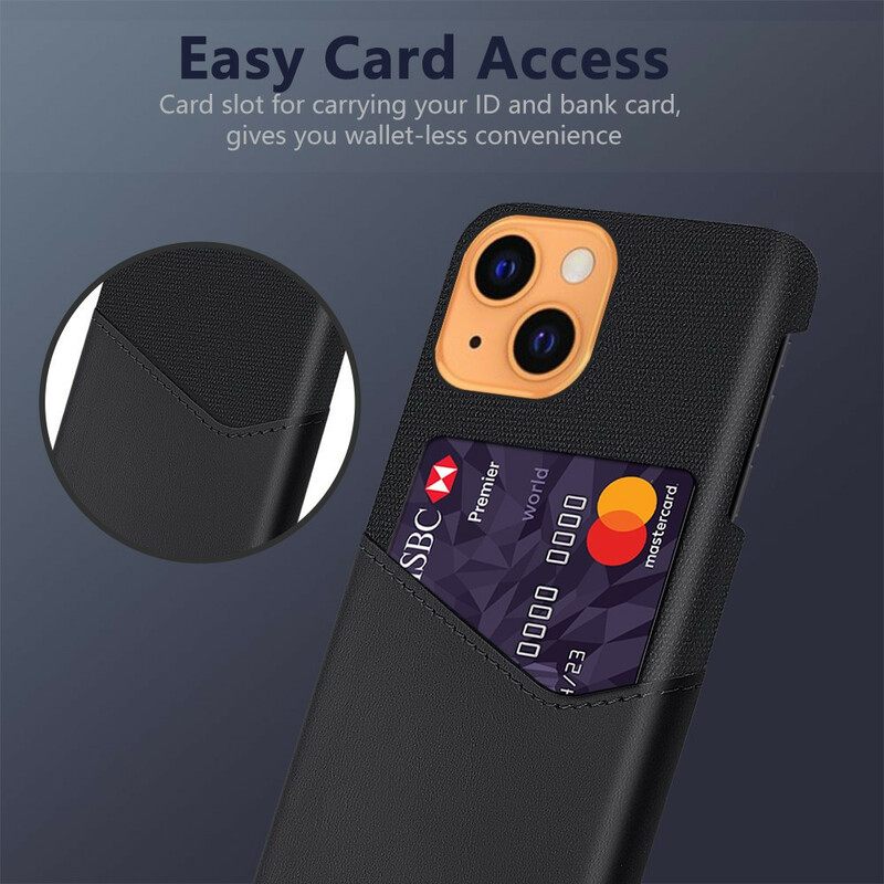 Kuori iPhone 13 Ksq Kortin Haltija