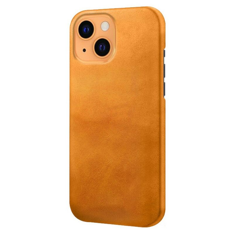 Kuori iPhone 13 Ksq Nahkaefekti