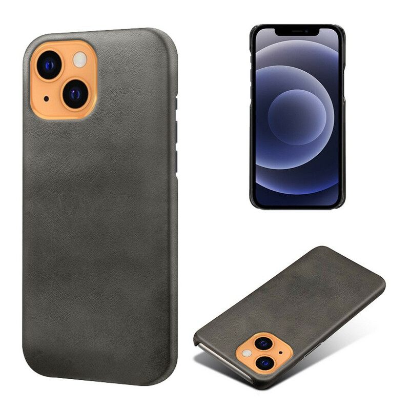 Kuori iPhone 13 Ksq Nahkaefekti