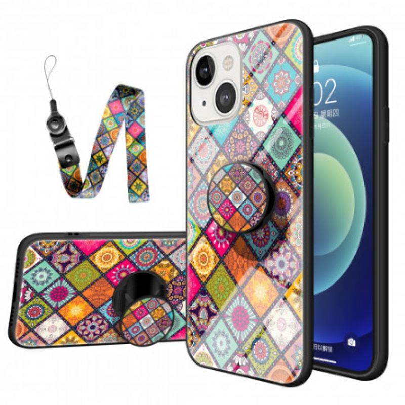 Kuori iPhone 13 Magneettinen Tilkkuteline