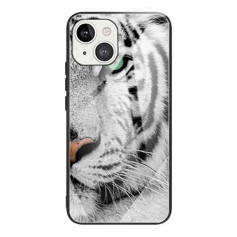 Kuori iPhone 13 Tiger Tempered Glass